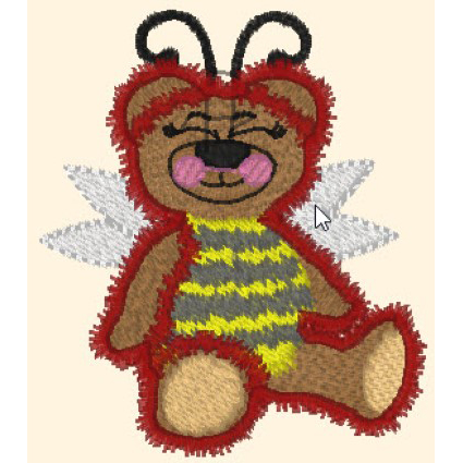 Bumble Bears Digital Embroidery Design