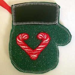 Christmas Gift Card Holders Machine Embroidery Designs