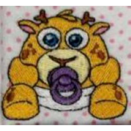 Diaper Baby Digital Embroidery Design
