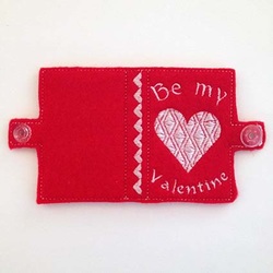 Valentine Machine Embroidery Design