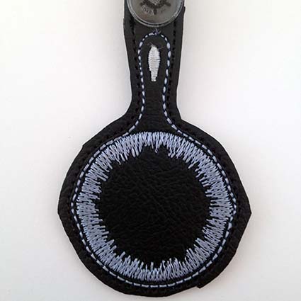 Cast Iron Skillet Machine Embroidery Design