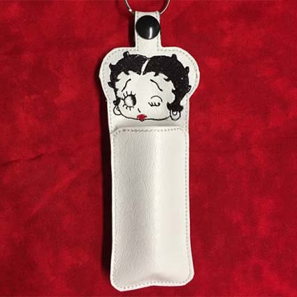 Betty Chap-stick Cover embroidery design