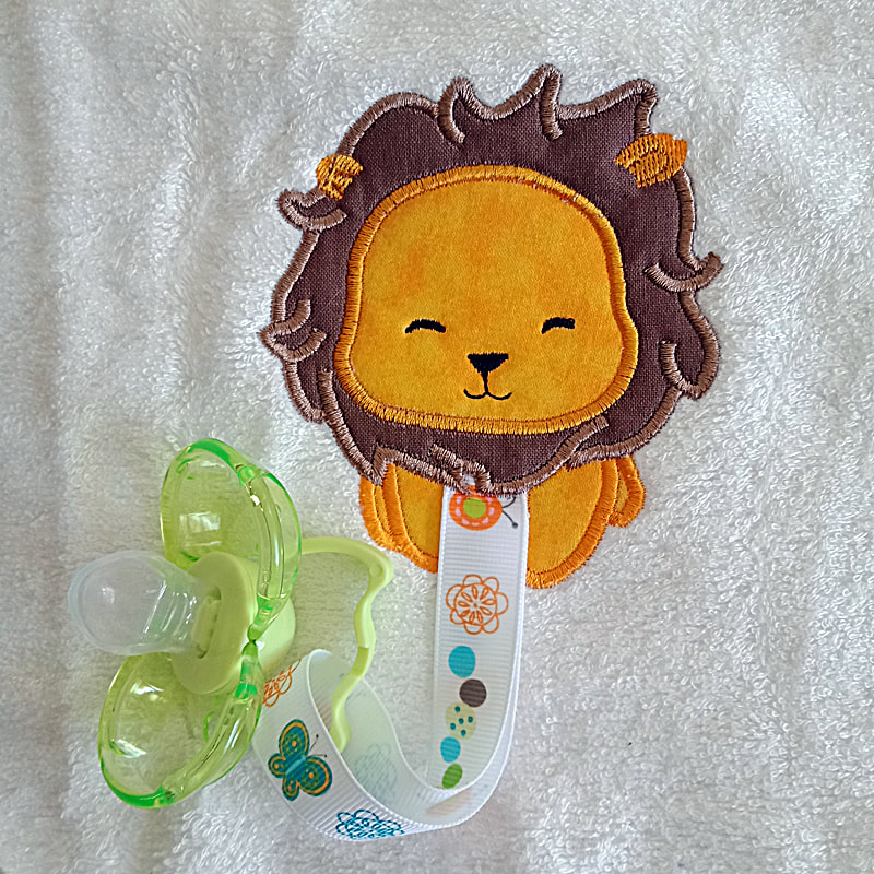 Baby Lion Machine Embroidery Design