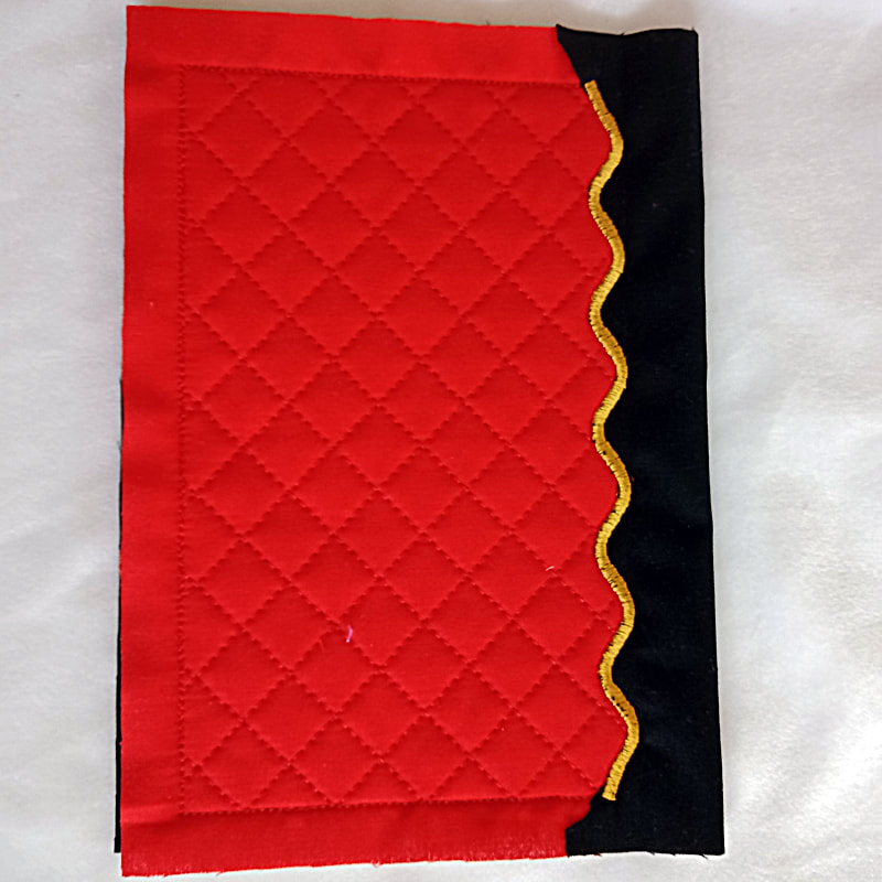 Quilt Pocket Panel Machine Embroidery Design