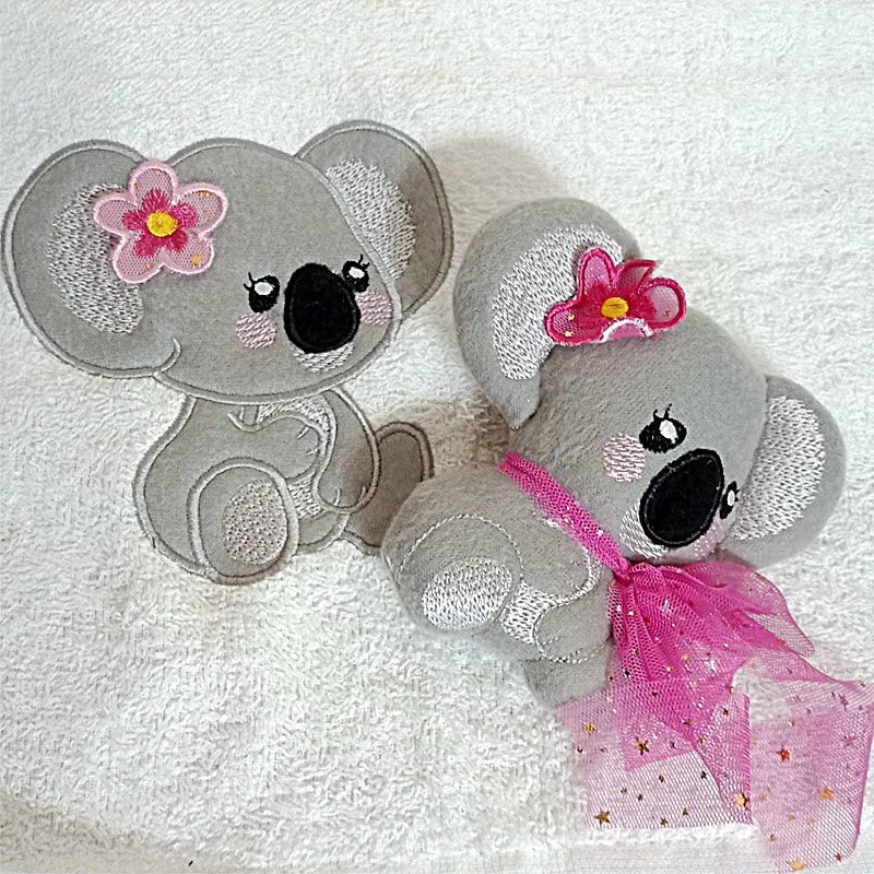Koala Machine Embroidery Design