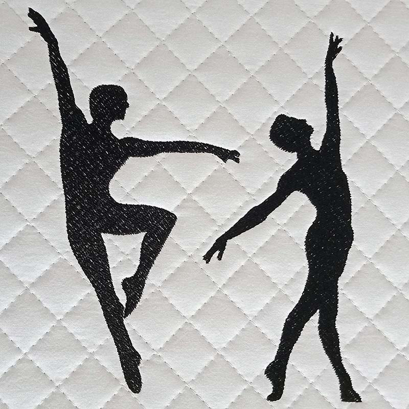 dancers machine embroidery designs