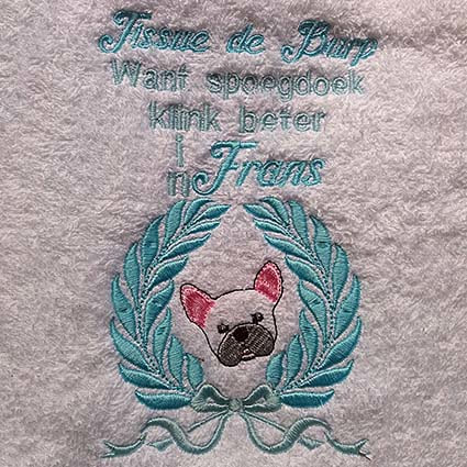 Afrikaans Machine Embroidery Design